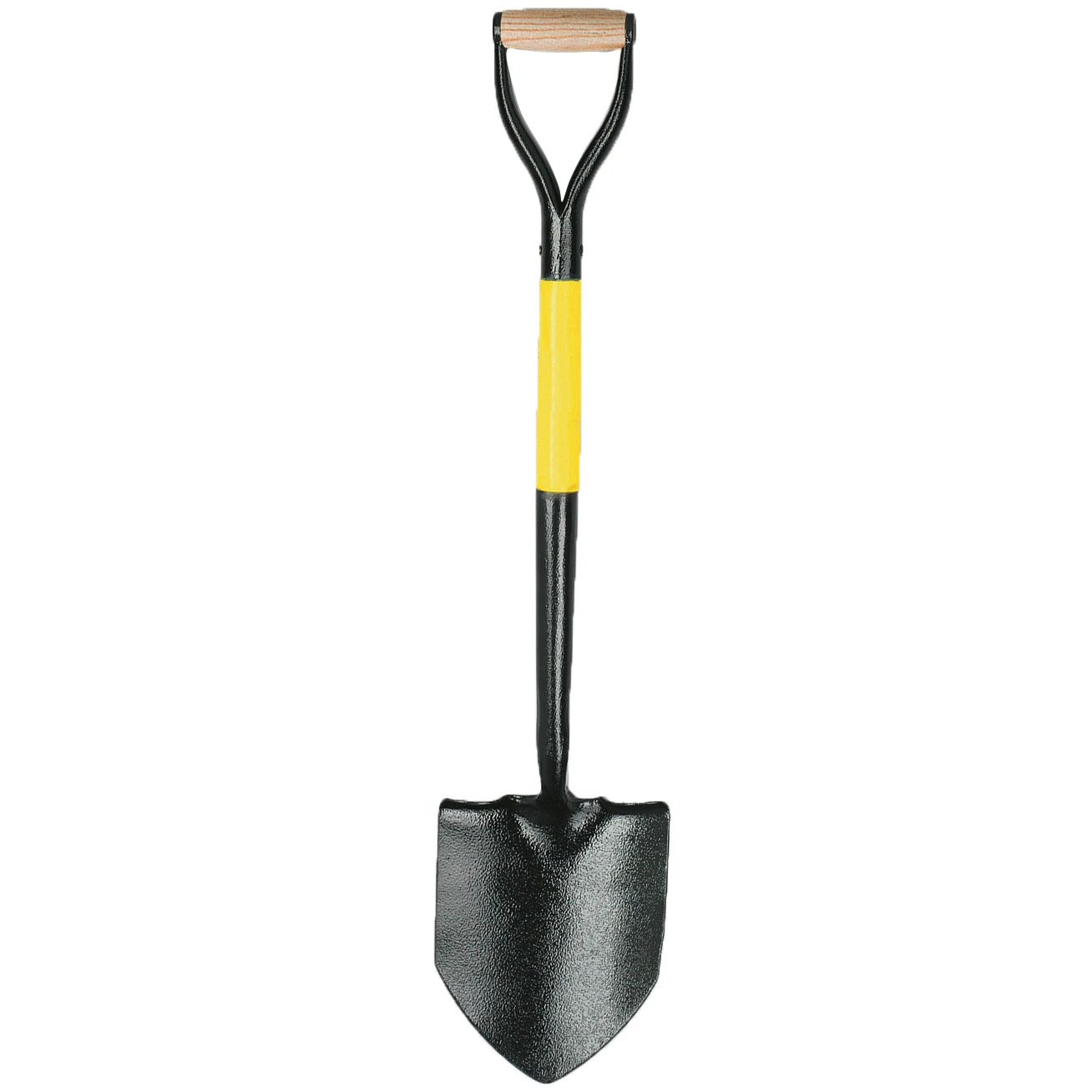 General Service Fibreglass Metal YD Handle Black Shovel