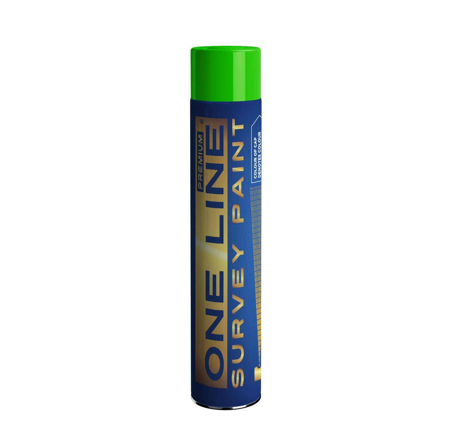 Survey Aerosol Semi Permanent 750ml Green - Image 2