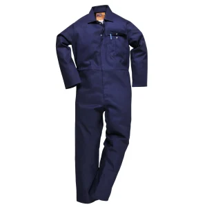 Portwest C030 Safe-Welder Cotton Coverall Medium Navy