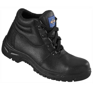 Rock Fall PM100 Pro Man Utah Chukka Safety Boot Size 4 Black