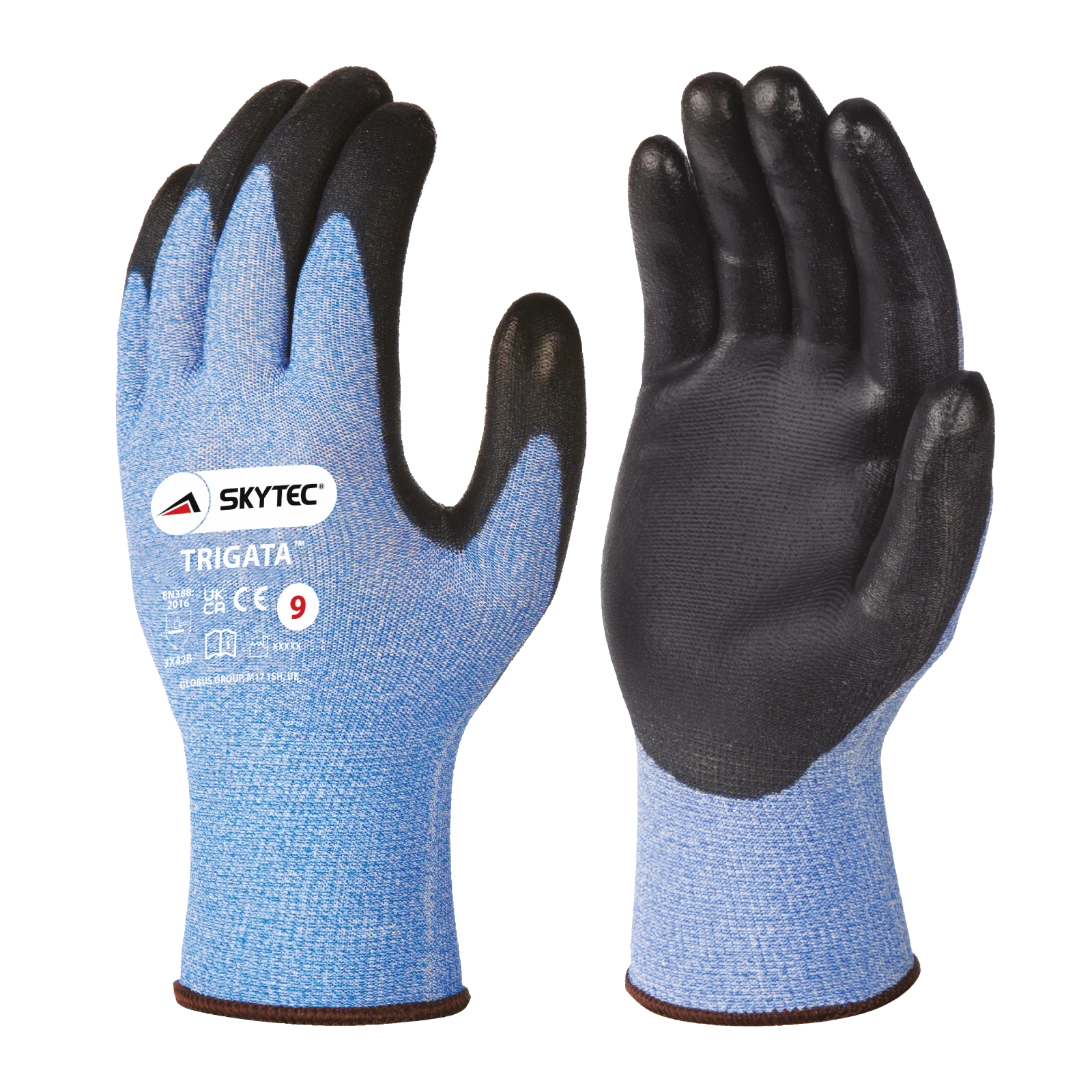 Skytec Trigata Cut Resistant Level B PU Coated Gloves - 8/M