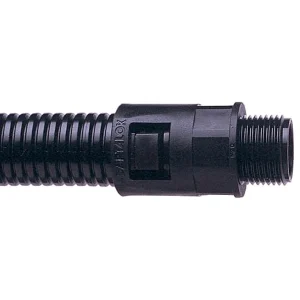 Connector Type A Male Locknut IP66 M16 Nylon Black