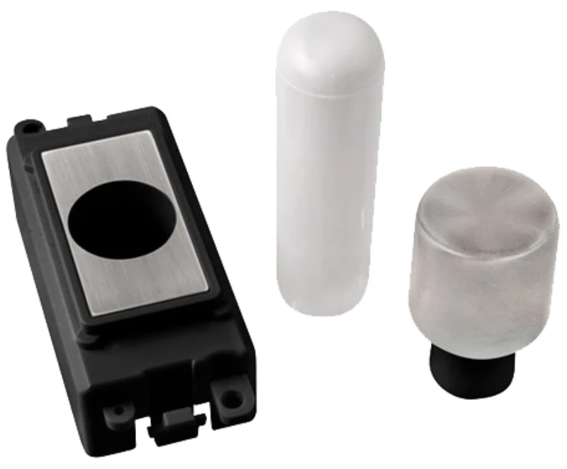 Click Gridpro Stainless Steel 1 Module Dimmer Mounting Kit - Image 4