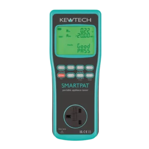 Kewtech Manual PAT Tester, Auto test Seq, 110/230V Leakage, Downloading via APP