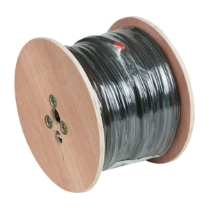 Jaylow Low Loss Power Shotgun Coaxial Cable with 100m Black