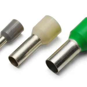 70mm² Polypropylene Insulated Cable End Sleeve 22mm Pin Length Yellow