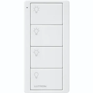 RA2 Pico Wireless 4 Button Lighting Controller - White