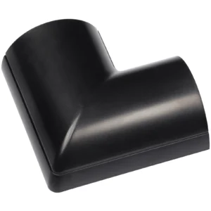 Bend Flat Clip-Over 50x25mm Black