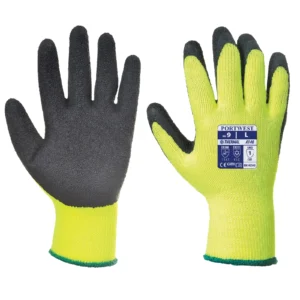 Portwest A140 Thermal Grip Acrylic Glove Yellow Size 8