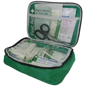 British Standard Motor Vehicle First Aid Kit Green