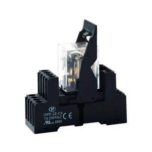 Gmbh Relay Socket For Use With Hf18Ff & Hf18Fh Series Relays 14 Pin Din Rail 250V Ac