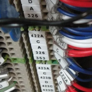 MG-CPM-01 5x15mm White Terminal Marker