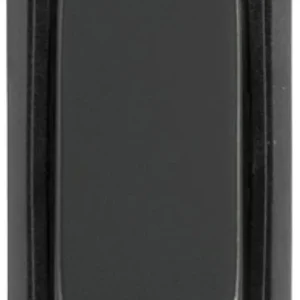 Click Gridpro Black Frame 20AX Black Nickel Double Pole Switch Module