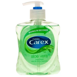 Carex Aloe Vera AntI-Bacterial Soap 250ml Green
