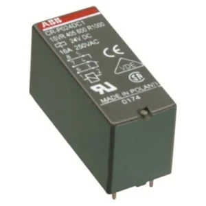 CR-P012DC1 Pluggable interface relay 1c/o - A1-A2=12VDC - 250V/16A