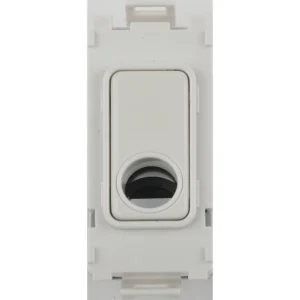 Ultimate Screwless Flex Outlet 1-Module White
