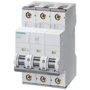 Siemens MCB Triple Pole Type D 20A 10Ka