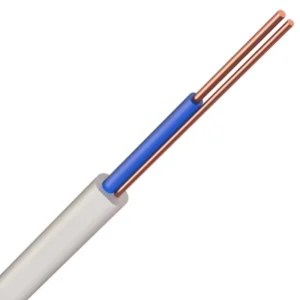 6241YH 1.0mm² Grey/Blue PVC Basec Cable 1-Core