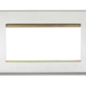 MK 4 Module Euro Front Plate 100 x 100mm White