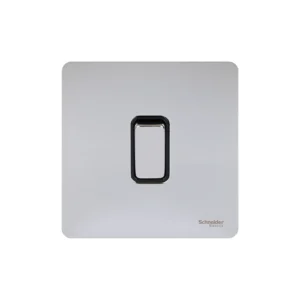 Ultimate Screwless Flat Plate 1-Pole 2-Way Plate Switch 1 Gang Chrome