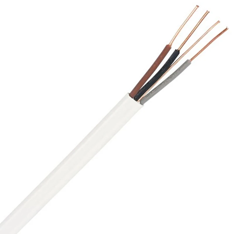 6243BH 1.5mm² White Basec Cable 3-Core & Earth - Image 3