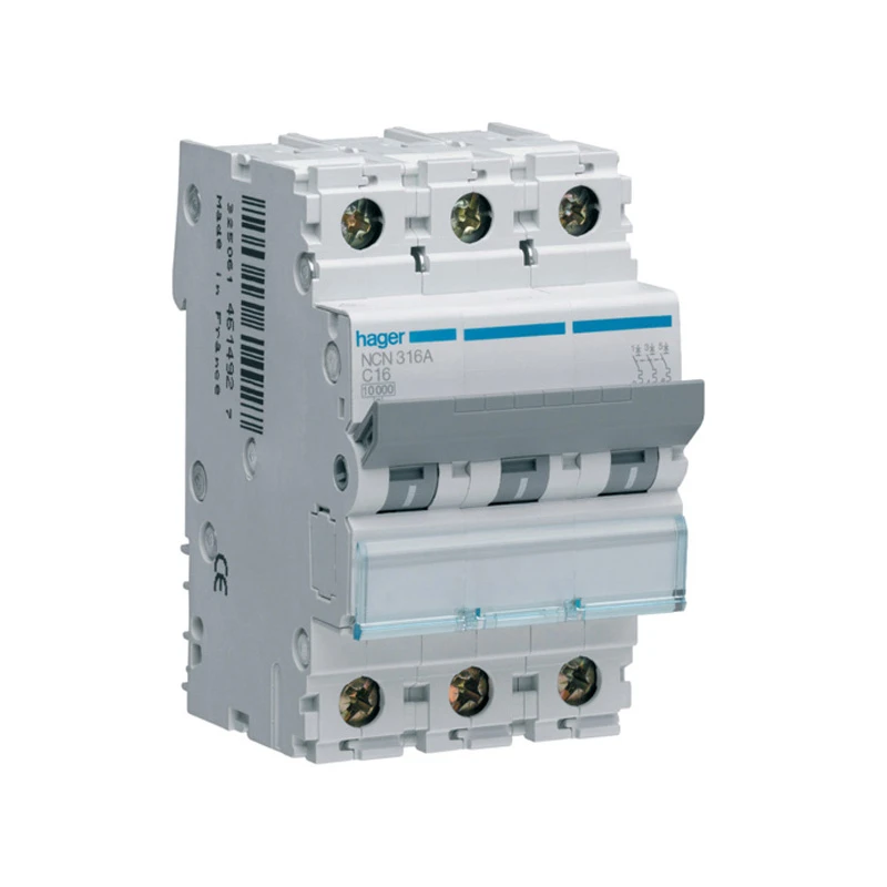 Hager MCB TP Type C 3 Module 25A 10kA