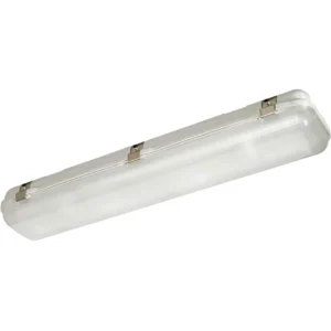 VULCAN 2x12W LED corrosion proof, IP65, 2ft, Grey, 5000K c/