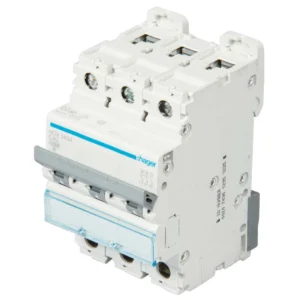 Hager MCB Triple Pole Type C 40A 10kA 3 Module