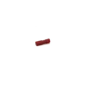 0.25mm²-1.5mm² Reinforced Polyamide Pa6.6 Insulated Female Disconnect Terminal 2.8mm X 0.5mm Tab Size Red