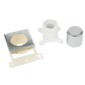 Dimmer Unit Module Mounting Kit Chrome