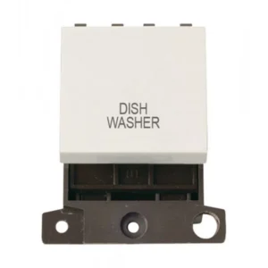 Switch DP 2 Module Dishwasher 20A Polar White