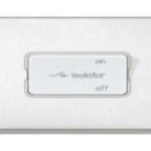 MK 3 Pole Fan Isolator White White Inserts Switch