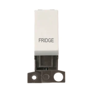 Click MD018PW-FD 10AX 13A DP Resistive Switch Module Polar White marked FRIDGE