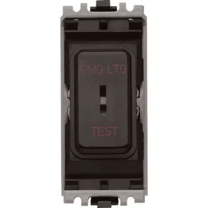 Grid Switch 2 Way SP Key 20A Black