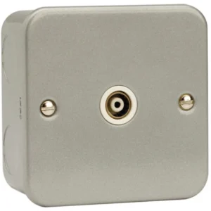 Socket Coaxial Single Isolated Metal Clad