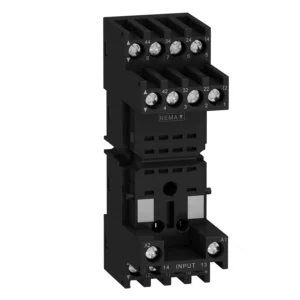 DIN Rail Relay Socket Mixed Connector Terminal 14 Pin