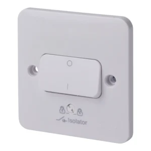 Ultimate Moulded Plate Grid System 8 Gangs White