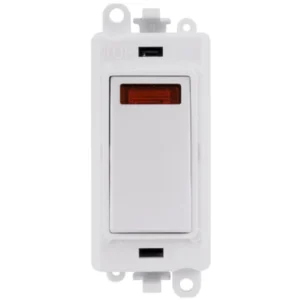 Click Gridpro Switch DP Module Neon - White Insert 20AX White