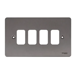 Ultimate Grid System Low Profile Plate 4-Gang