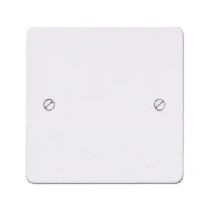 MK Blanking Plate 1 Gang 86 x 86mm White