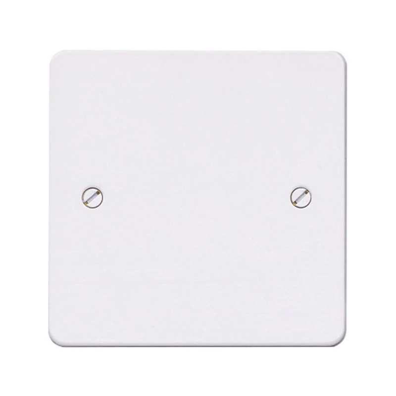 MK Blanking Plate 1 Gang 86 x 86mm White