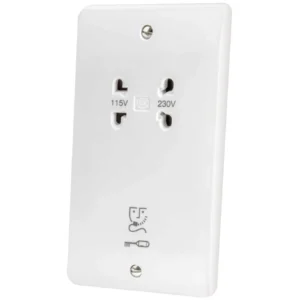 MK K701WHI Dual Voltage Shaver Unit White