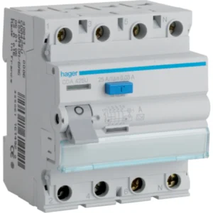 RCCB 4 Pole 25A 30mA A Class