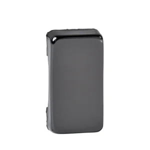 Ultimate Grid System Rocker Cover Plate 1-Module Black