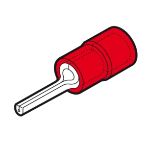 Pin Terminal Red