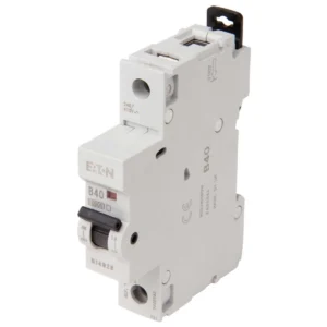 Eaton MCB Single Pole Type B 40A 10kA