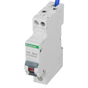 20A 30mA SPswN C Curve 6kA Type A Miniature RCBO