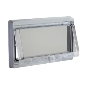 Cover IP55 Transparent + DIN Support Bracket For Enclosure