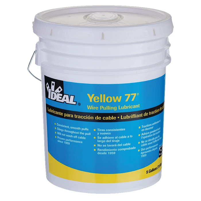 Yellow 77 5-Gallon Bucket - Image 3