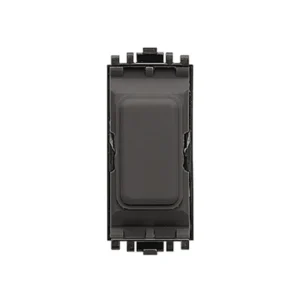 Insert 1 Module Blank Black